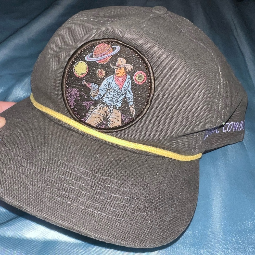 Gray Cowboy Space Adventure Cap